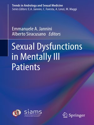 cover image of Sexual Dysfunctions in Mentally Ill Patients